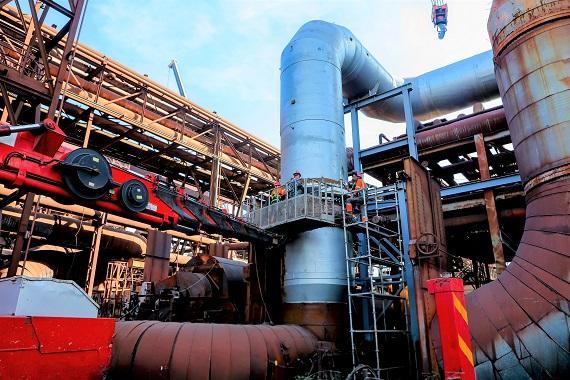 ОЭМК завершил капитальный ремонт установок металлизации ОЭМК завершил капитальный ремонт установок металлизации